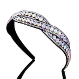 Women Shinny Hair Hoop Sweet Girls Headband Rhinestone Hairband
