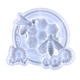 Bee Resin Molds Wall Decor Silicone Mold for Indoor/Home Decor C1FC