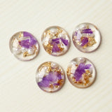 Forest Dept. Dried Flowers Resin Earring Patch DIY Kit