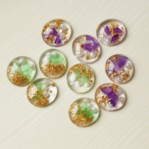 Forest Dept. Dried Flowers Resin Earring Patch DIY Kit