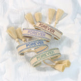 Forever Love Friendship Bracelets Woven Arm Stacked Bracelet