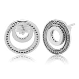 Forever Signature Earrings Clear Crystals for Women
