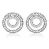 Forever Signature Earrings Clear Crystals for Women