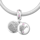 Sisters Dangle Charm 925 Sterling Silver Bead Europe Bracelet Charms