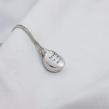 Tree of Life Round Urn Pendant Cremation Jewelry