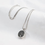 Tree of Life Round Urn Pendant Cremation Jewelry