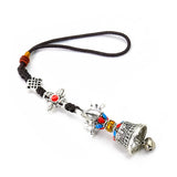 Tibetan Om Mani Padme Hum Car Mirror Hanging