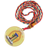 4 Arm Avalokitesvara Buddha Statue Thangka Necklace