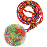 4 Arm Avalokitesvara Buddha Statue Thangka Necklace
