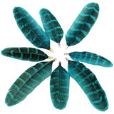 Colorful Dot Feather Tassel Pendant DIY Jewelry Making