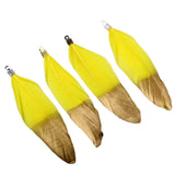 Glitter Feather Tassel Pendant Earrings DIY Necklace Making Jewelry