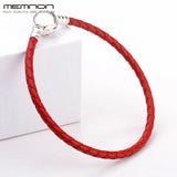 925 Sterling Silver Leather Bracelets For Women DIY Making