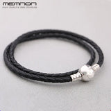 925 Sterling Silver Leather Bracelets For Women DIY Making