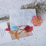Peony Magnolia Flower Silicone UV Resin Molds
