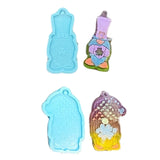 Four Leaf Clover Gnome Keychain Epoxy Mold DIY Craft