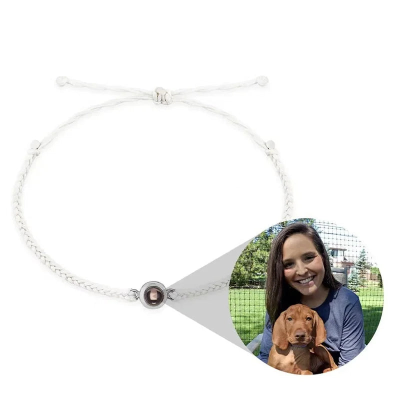 Four Season Projection Bracelet Couple Bangle Jewelry Gift