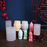 Maitreya Bodhisattva Silicone Mold for DIY Candle Making