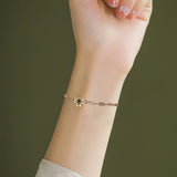 Four Leaf Clover Photos Projection Bracelet Personality Jewelry For Women Men