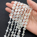 Natural Shell 8-12mm Flower Beads for DIY Jewelry Making