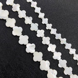 Natural Shell 8-12mm Flower Beads for DIY Jewelry Making