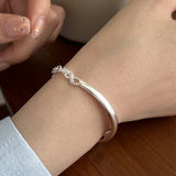 Foxanry Geometric Chain Bracelet for Women Couples Birthday Jewelry