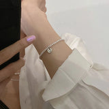 Foxanry Beads Bracelets Smiley Love Heart Party Jewelry