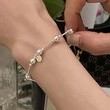 Foxanry Minimalist Elasticity Bracelets for Women Couples