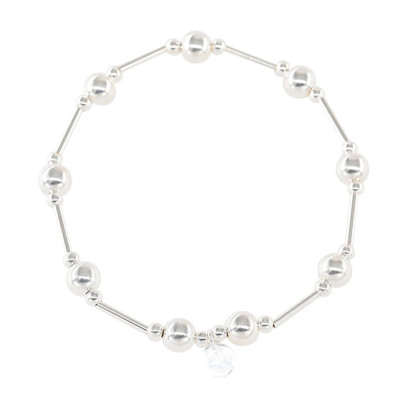 Foxanry Minimalist Elasticity Bracelets for Women Couples