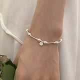 Foxanry Minimalist Elasticity Bracelets for Women Couples