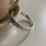 Foxanry Vintage Punk Width Bracelet Thai Silver Jewelry