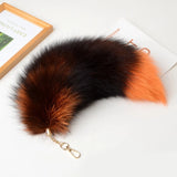 Foxes Furs Tail Tassels Keyring Charm Car Keyring Bag Pendant