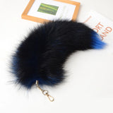 Foxes Furs Tail Tassels Keyring Charm Car Keyring Bag Pendant