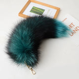 Foxes Furs Tail Tassels Keyring Charm Car Keyring Bag Pendant