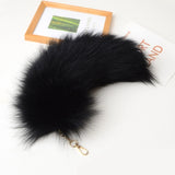 Foxes Furs Tail Tassels Keyring Charm Car Keyring Bag Pendant