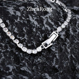 Ruby Treasure Bracelet Chain High-end Jewelry Red Zircon