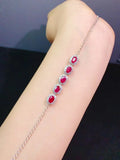Foydjew Treasure Bracelet Oval Hand Chain for Women