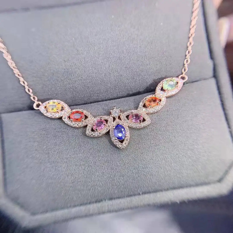 Foydjew Personalized Treasure Jewelry Tourmaline Necklace