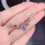 Foydjew Personalized Treasure Jewelry Tourmaline Necklace