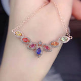 Foydjew Personalized Treasure Jewelry Tourmaline Necklace