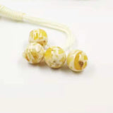 Aroma Tesbih Yellow Resin Man's Tasbih Islamic Prayer Beads