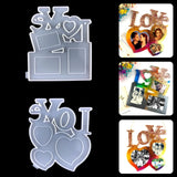 Rectangle Photo Frame Silicone Mold DIY Jewelry Making Tools
