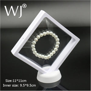 Floating Jewellery Display Case Bracelet Holder Necklace Stand Chain Organizer B