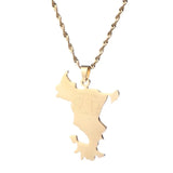Mayotte Mamoudzou Pendant Necklace