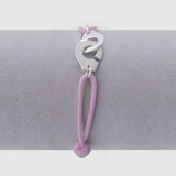 Paris Jewelry Handcuffs Bracelet 925 Silver Rope Pendant Menottes