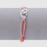 Paris Jewelry Handcuffs Bracelet 925 Silver Rope Pendant Menottes