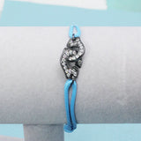 925 Silver Handcuff Zircon Bracelet Menottes 925 Stamp