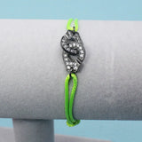 925 Silver Handcuff Zircon Bracelet Menottes 925 Stamp
