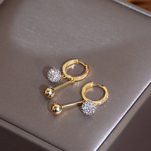 Boho Style 14k Plated Zircon Earrings