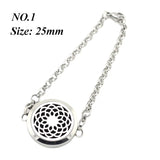 316L Stainless Steel 30mm Aromatherapy Diffuser Bracelet