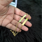 Custom Stainless Steel ID Bracelet for Women